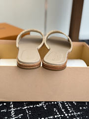LV Lily Flat Mule Beige 1AHM99  - 3