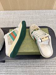 Gucci Women's Pearl Screener Mule Beige Leather - 3