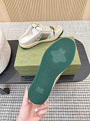 Gucci Women's Pearl Screener Mule Beige Leather - 6