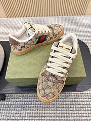 Gucci Women's Screener Sneaker Sand GG canvas - 6