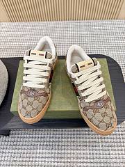 Gucci Women's Screener Sneaker Sand GG canvas - 2