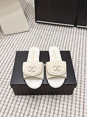 Spring Summer 2026 Chanel Mules Cotton Beige - 1