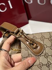 Gucci Vanity Medium Bag Beige And Brown GG Canvas - 27.5x13x14.5cm - 2