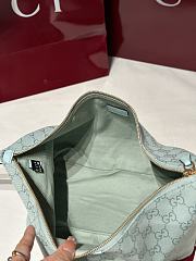 Gucci Vanity Medium Bag Blue GG Canvas - 27.5x13x14.5cm - 4