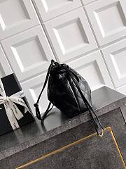 Chanel Clutch With Leather Strap Lambskin & Gold-Tone Metal Black - 18x12x5cm - 2