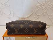 Gift LV Cosmetic Pouch Monogram Canvas - 4
