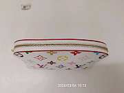Gift LVxTM Cosmetic Pouch Multicolor/White  - 5