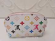Gift LVxTM Cosmetic Pouch Multicolor/White  - 3