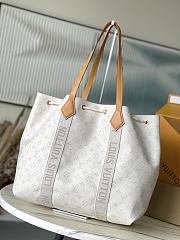 LV Marina Tote Monogram Heritage Canvas Off-White M14652 - 49x34x16.5cm - 2