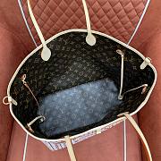 LV Travels With Grace Coddington Neverfull Inside Out GM M15124 - 39x32x19cm - 4