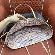 LV Travels With Grace Coddington Neverfull Inside Out GM M15124 - 39x32x19cm - 2