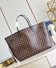 LV Neverfull GM Damier Enebe Canvas Cerise Red N40597 - 39x32x19 cm - 1