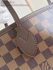 LV Neverfull GM Damier Enebe Canvas Cerise Red N40597 - 39x32x19 cm - 2