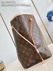LV Neverfull GM Monogram Canvas Beige M46978 - 39x32x19 cm - 2