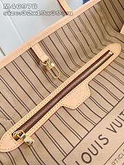 LV Neverfull GM Monogram Canvas Beige M46978 - 39x32x19 cm - 4