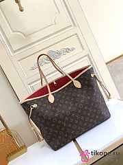 LV Neverfull GM Monogram Canvas Cerise Red M40990 - 39x32x19 cm - 1
