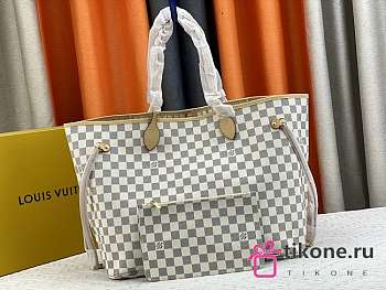 LV Neverfull GM Damier Azur Canvas M40995 - 39x32x19cm 