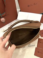 Loro Piana Extra Pocket L19 Cotton Colour Vicuna/Dark Vicuna/Sun Gold (B5UR) - 19x7x12cm - 5