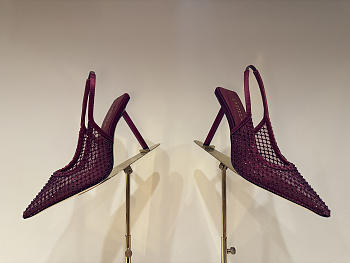 Dior Saddle Bag with Strap Yellow and Red Book Cover Embroidery - 25.5x20x6.5cm