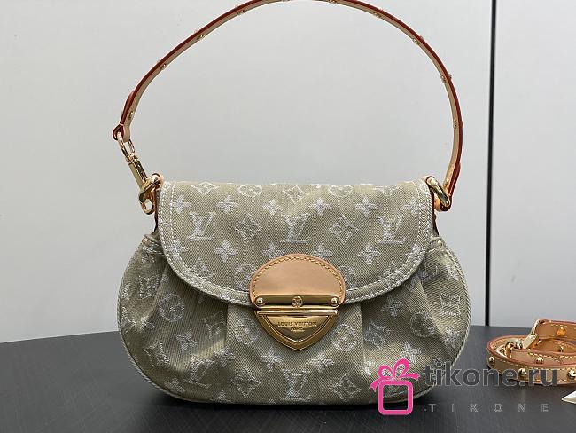 LV Sunset Monogram Denim Khaki M27210 - 27x18x3cm - 1