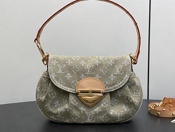 LV Sunset Monogram Denim Khaki M27210 - 27x18x3cm