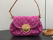 LV Sunset Monogram Denim Fuchsia M28291 - 27x18x3cm - 1