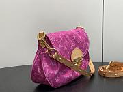 LV Sunset Monogram Denim Fuchsia M28291 - 27x18x3cm - 3