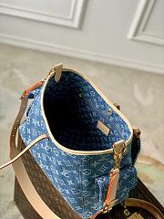LV Carryall Cargo PM Monogram Denim Blue M28287 - 33.5x23x15cm - 2