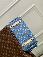 LV Carryall Cargo PM Monogram Denim Blue M28287 - 33.5x23x15cm - 4