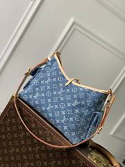 LV Carryall Cargo PM Monogram Denim Blue M28287 - 33.5x23x15cm - 5