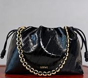 Loewe Medium Flamenco Purse in Hagfish Black - 30x20x10.5cm - 4