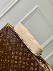 LV All Around PM Mahina Leather Beige M27459 - 25x20x6cm - 3