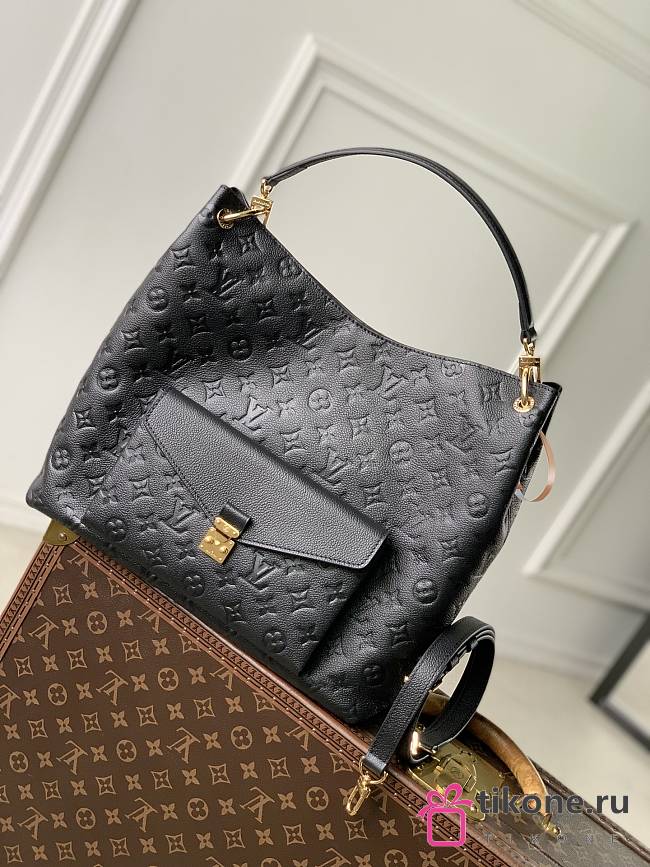 LV Hobo Metis Monogram Empreinte Black M27189 - 35x32.5x10cm - 1