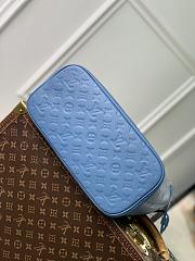 LV Neverfull MM Monogram Empreinte Blue Jean M27358 - 31x28x14cm - 4