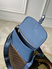LV Diane Monogram Empreinte Blue Jean M27362 - 24x15x9cm - 3