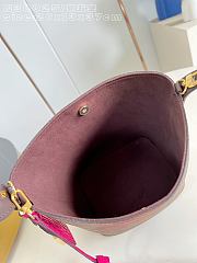 LV All In BB Monogram/Crocodile Fuchsia N30025 - 16x18x12cm - 3