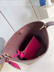 LV All In BB Monogram/Crocodile Fuchsia N30025 - 16x18x12cm - 2