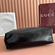 Gucci Giglio Large Tote Bag Black Leather - 60×47×16cm - 2