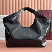Gucci Giglio Large Tote Bag Black Leather - 60×47×16cm - 4