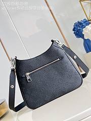 LV All Around PM Mahina Leather Black M28306 - 25x20x6cm - 2
