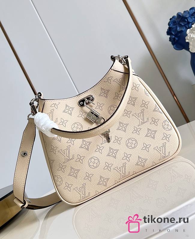 LV All Around PM Mahina Leather Beige M27459 - 25x20x6cm - 1