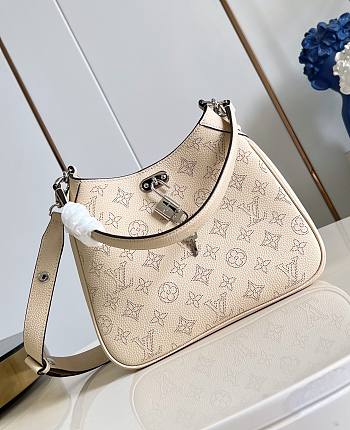 LV All Around PM Mahina Leather Beige M27459 - 25x20x6cm