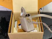 LV Capucines Mini Taurillon Leather Galet Gray M11341 - 21x13.6x8cm - 3