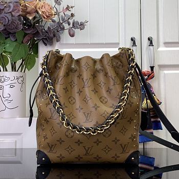 LV Noe Trunk PM Monogram Reverse Canvas M13324 - 27x23x8cm