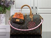 LV Speedy Soft 30 Monogram Canvas Orange M27512 - 30x21x17cm - 1
