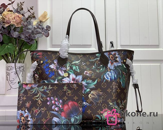 LV Neverfull MM Monogram Ebene M28918 - 31x28x14cm - 1