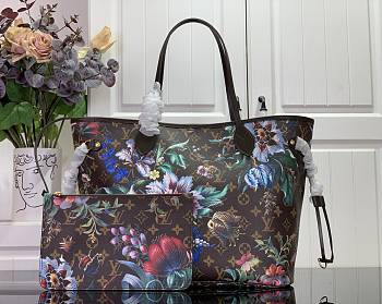 LV Neverfull MM Monogram Ebene M28918 - 31x28x14cm