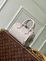 LV Speedy Bandouliere 20 Bag Monogram Empreinte Brume Gray M28343- 20.5x13.5x12cm - 4