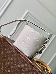 LV All In BB Monogram Empreinte Brume Gray M28342 - 16x18x12cm - 5