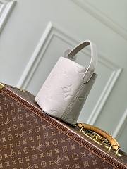 LV All In BB Monogram Empreinte Brume Gray M28342 - 16x18x12cm - 4